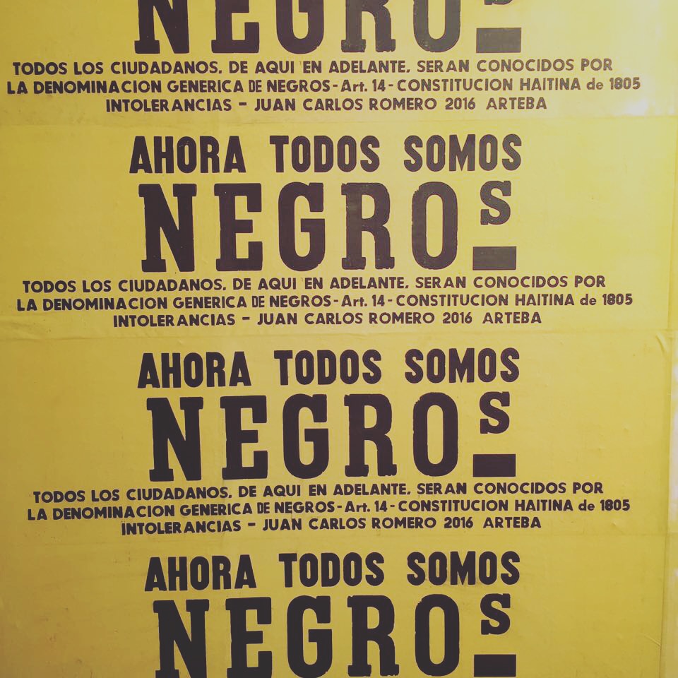 "Ahora todos somos negros", de Juan Carlos Romero (1995)
